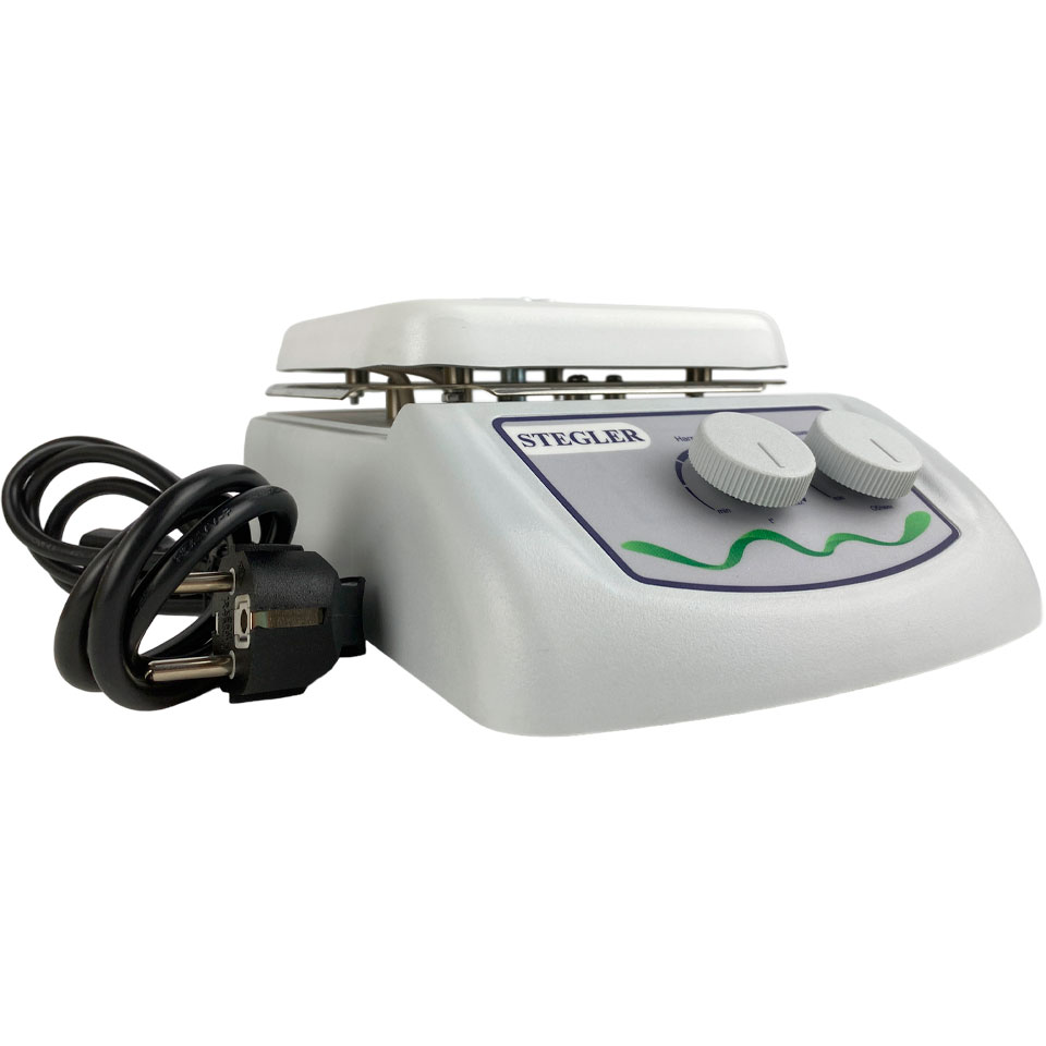 Лабораторная магнитная мешалка с подогревом Stegler HS