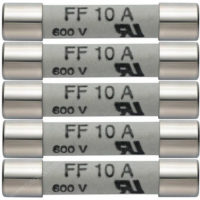 Комплект плавких предохранителей 10A/600V (0590 0005)